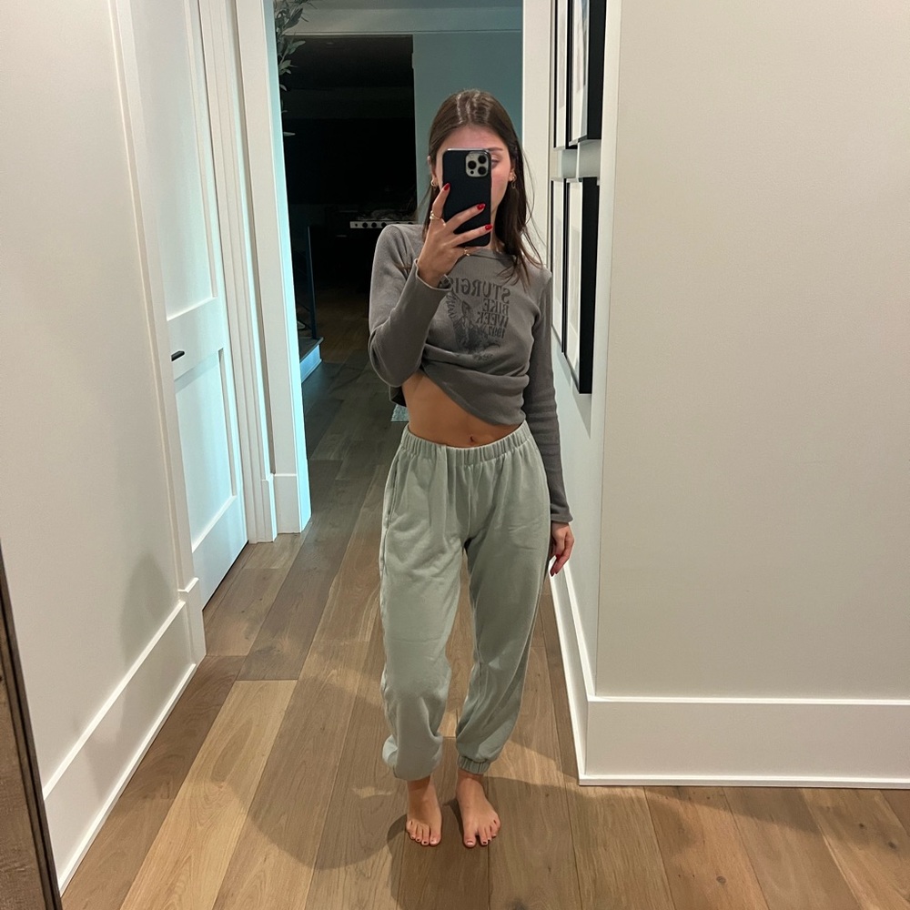 Brandy Green Sweats